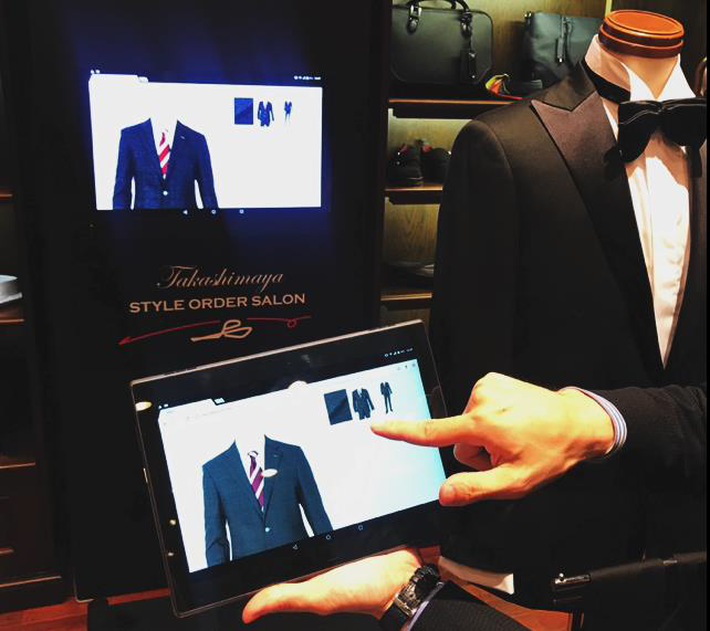高島屋 紳士スーツオーダーに生地レコメンドシステム 感性aiソムリエ 流通ニュース