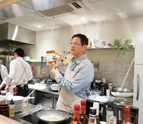 冷食を生かしたメニュー楽しめる