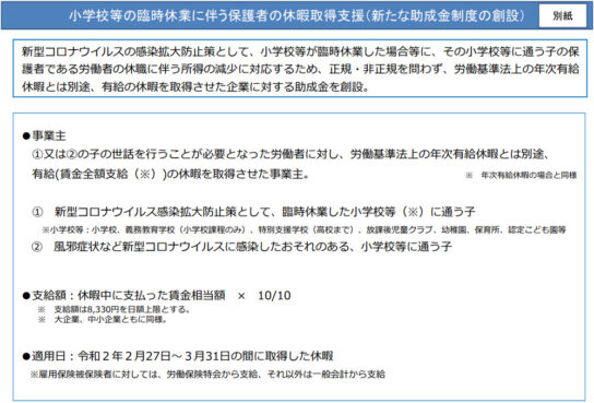 新たな助成金制度の概要