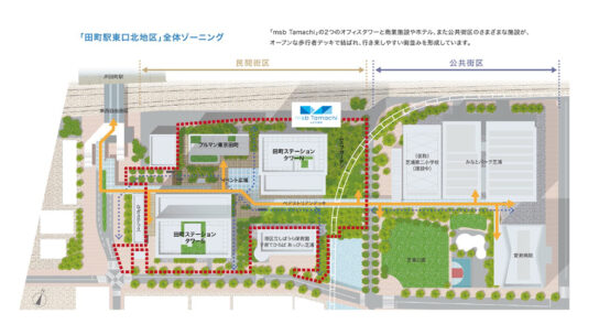 街区全体が竣工