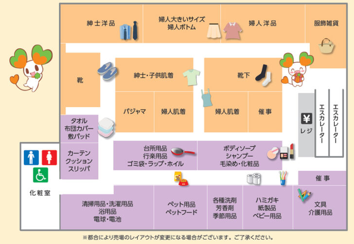 2階配置図