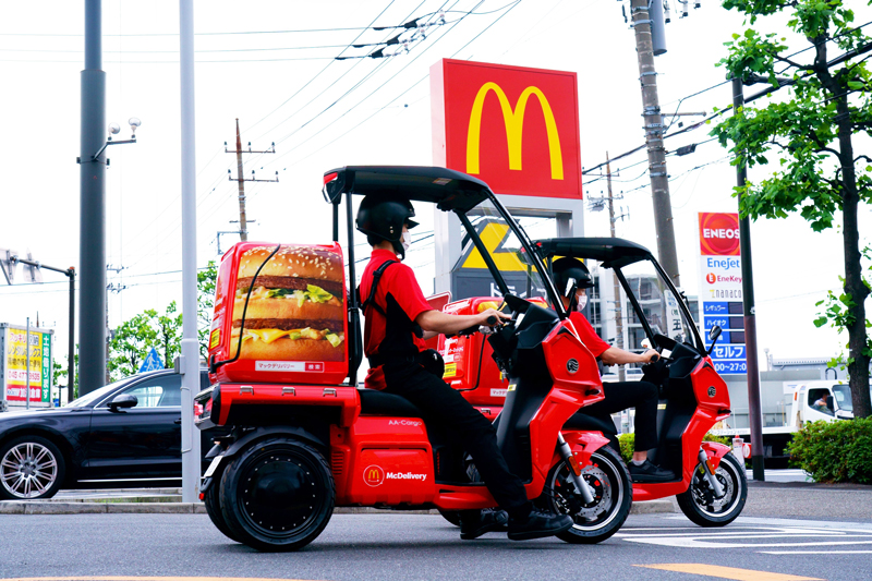 デリバリー マクドナルド