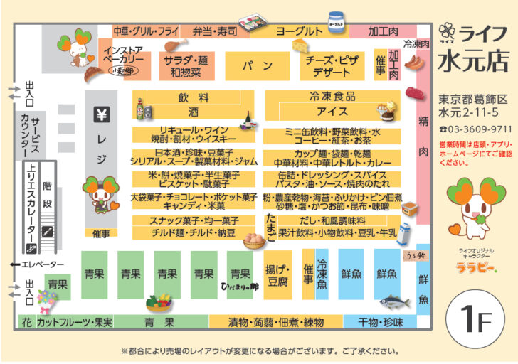 1階配置図