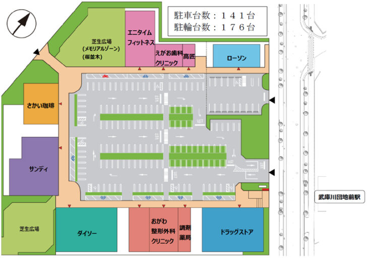 施設配置図