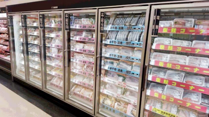 冷凍食品売場を拡大
