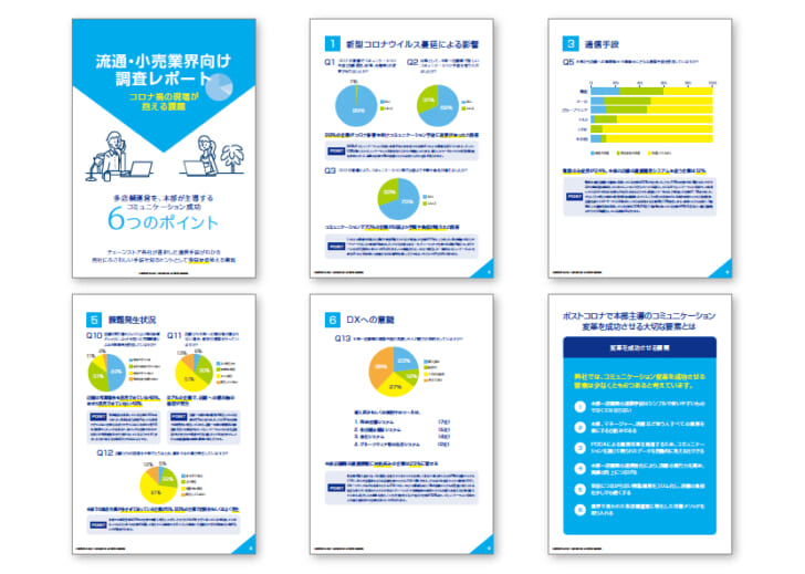 「店舗運営DXの実態調査レポート」を無償公開