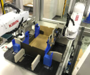 キリン／ロボット活用「商品詰め合わせ・加工作業」自動化実験、50％作業効率化へ