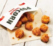 日本KFC／一口サイズのフライドチキン「ポップコーンチキン」数量限定発売