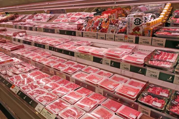 精肉売場