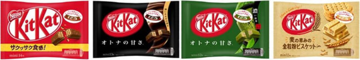 「キットカット」をリニューアル