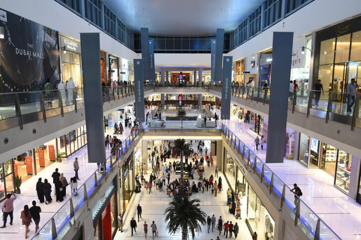 The Dubai Mall 館内