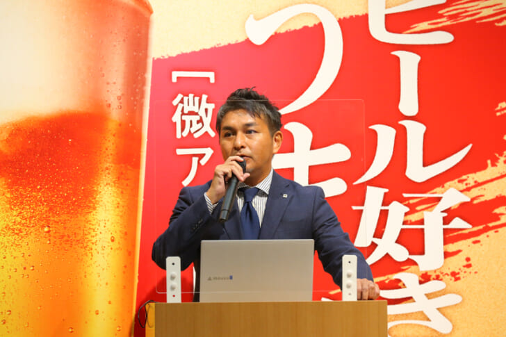 武内ビール＆RTD事業部長