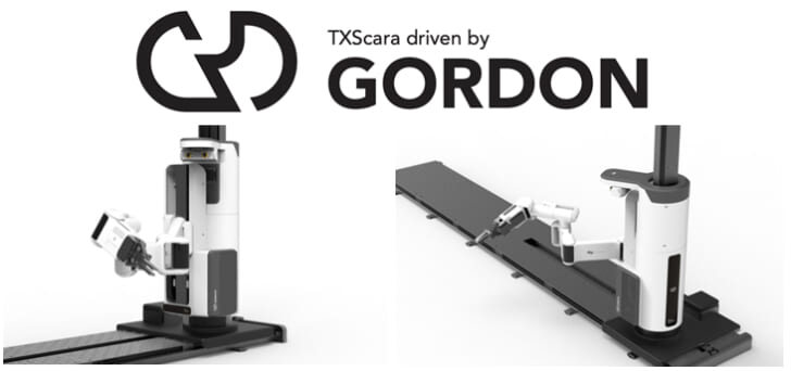 「Gordon」を搭載した新型ロボット