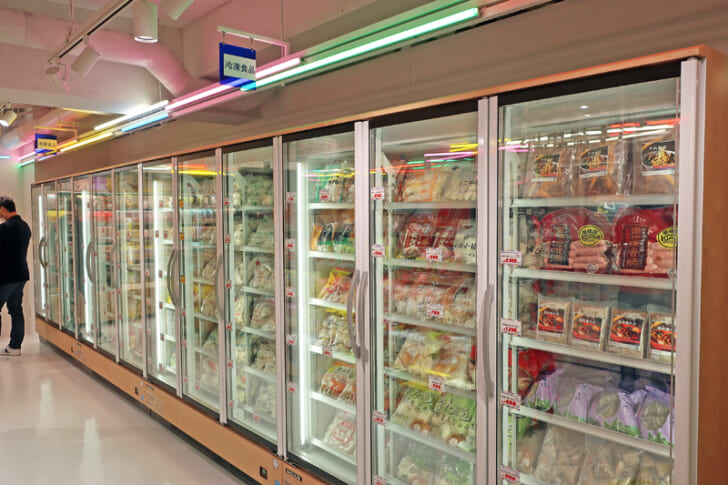 冷凍食品売場