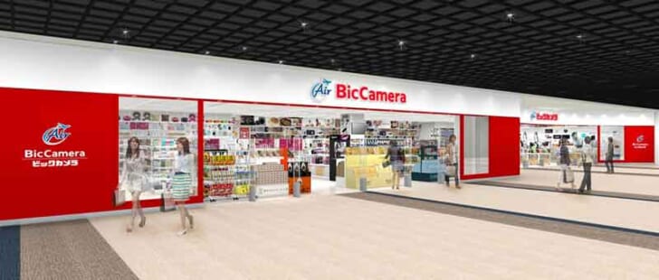 Air Bic Camera アクアシティお台場店を刷新