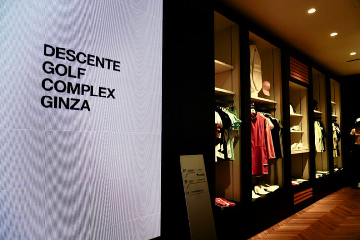 DESCENTE GOLF COMPLEX GINZA