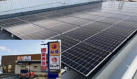 松屋／屋根置き太陽光発電設備を中部・四国エリアの店舗に導入