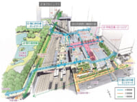 JR東日本など5社／浜松町駅エリアの整備計画で歩行者ネットワーク構築