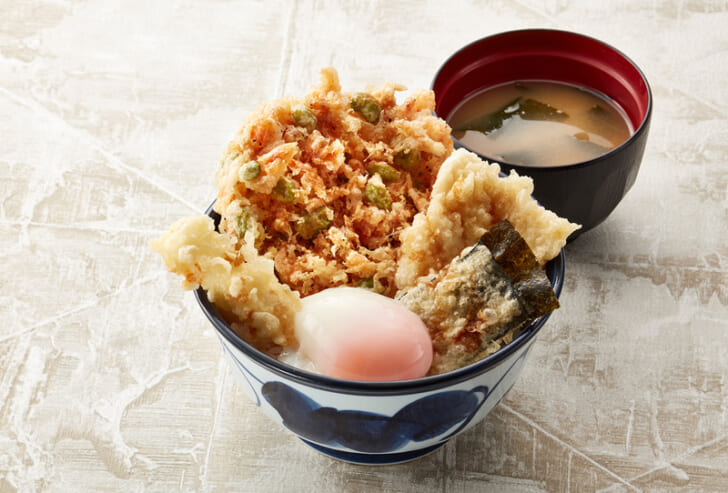 鶏あえず食ってみ天丼