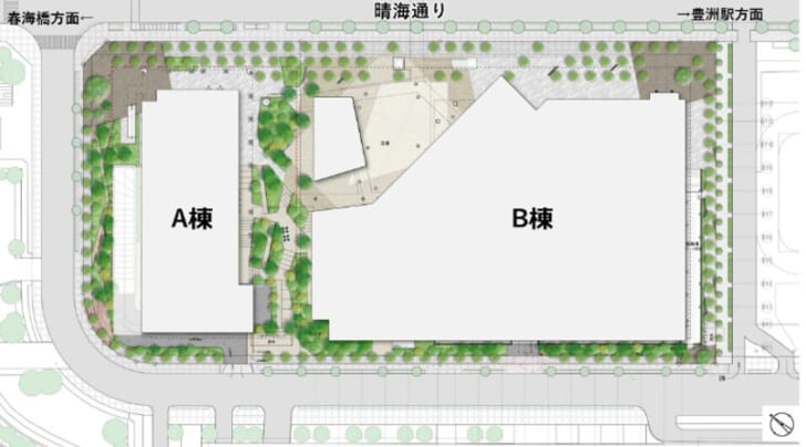 豊洲2・3丁目地区における最後の大規模再開発