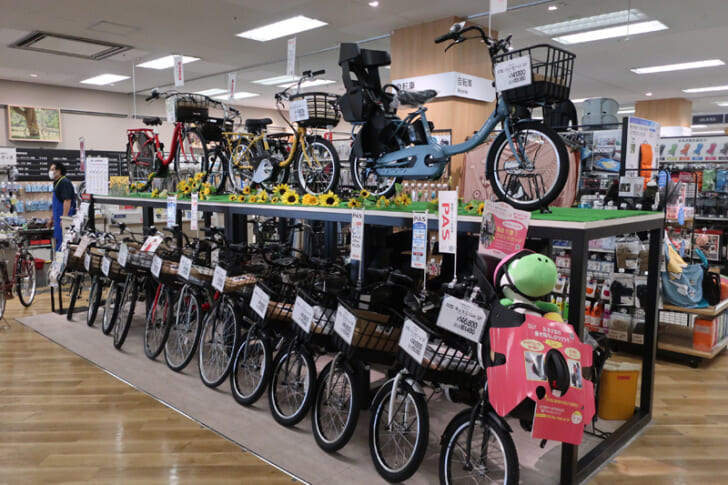 自転車売場