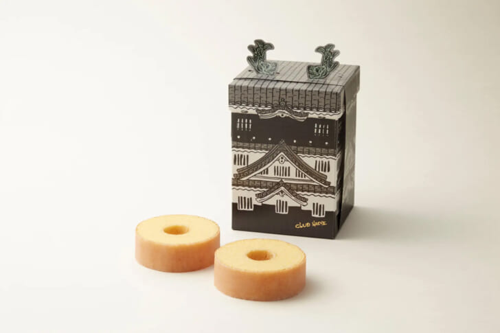 岡崎城をデザインしたオリジナルパッケージ