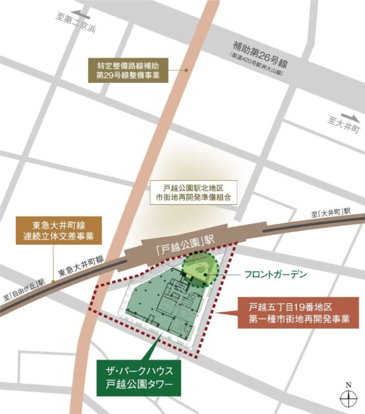 再開発計画地