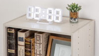 ニトリ／夜でも時間がわかる「LEDデジタル置き掛け兼用時計」発売