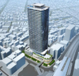 登戸駅前／2028年に商業・住宅の複合施設竣工、延床面積6万3500m2