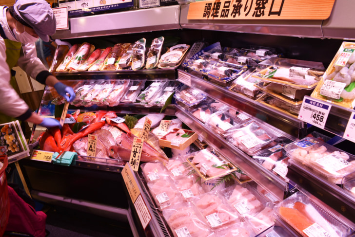 豊洲市場直送の新鮮な魚