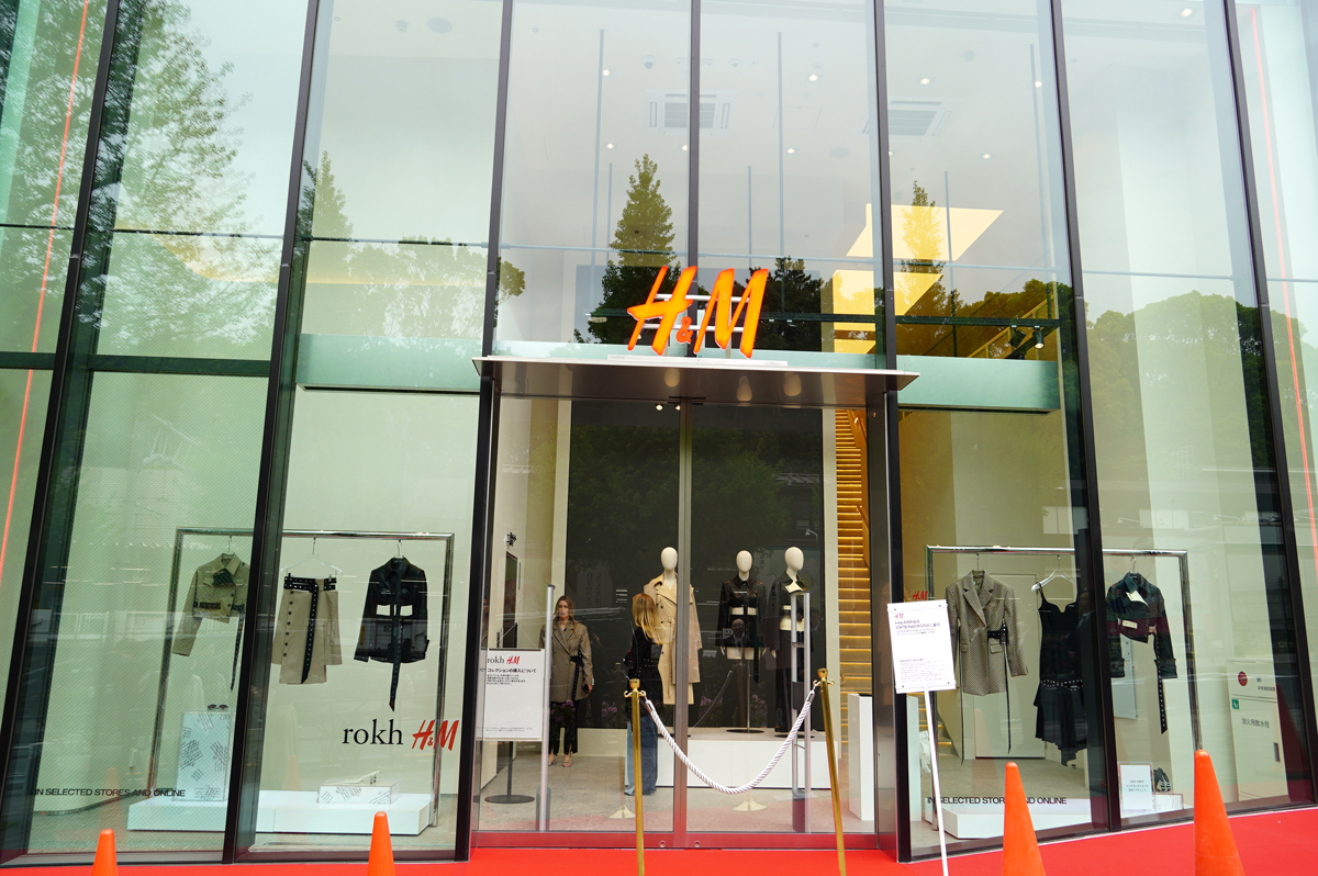 H＆M／原宿に再オープン、国内初のウィメンズ特化