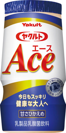 3月25日新発売の「ヤクルトAce」80ml、70円（税別）