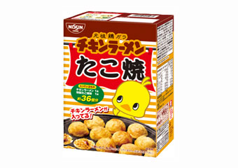 「チキンラーメン たこ焼」