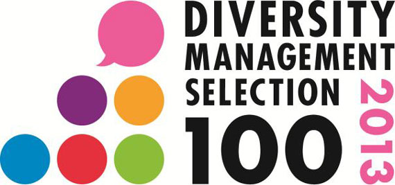 「ダイバーシティ経営企業100選」のロゴ