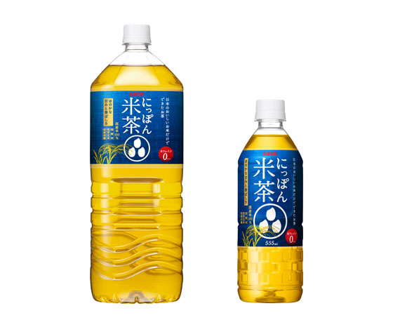 「キリン にっぽん米茶」2L、555ml