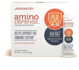 アミノ酸「シスチン」と「テアニン」配合のサプリメント「amino DEFENSE」