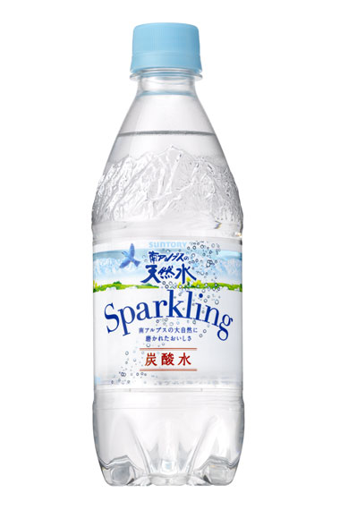 「サントリー 南アルプスの天然水 スパークリング」500ml