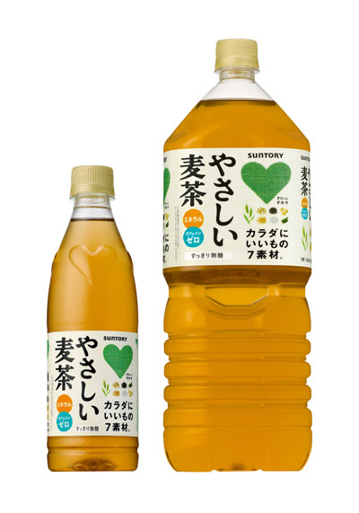 「GREEN DA・KA・RA やさしい麦茶」500ml、2L