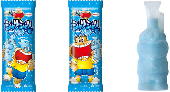 「シャリシャリ君ソーダ」各200ml