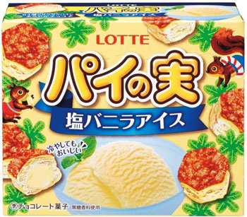 20130709lotte 「パイの実 塩バニラアイス」69g