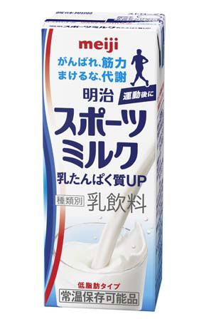 「明治スポーツミルク乳たんぱく質UP」200ml
