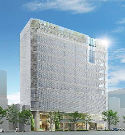 資生堂銀座ビル 外観