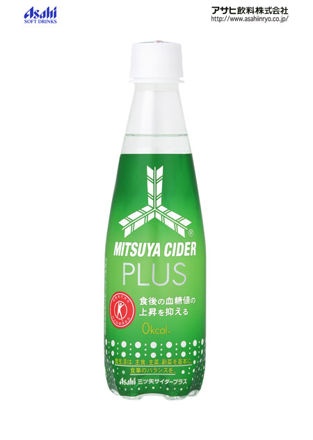 「三ツ矢サイダー プラス PET350ml」