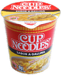 カップ麺「CUP NOODLES」地鶏味