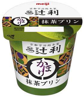 「辻利 かほり抹茶プリン」90g、131円（税別）