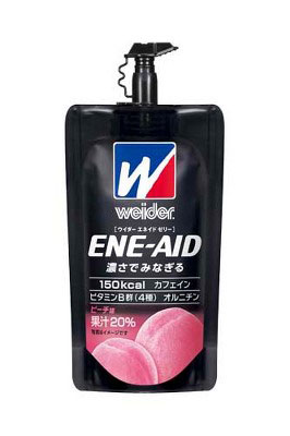 20131028morinaga 「ウイダー エネイドゼリー ピーチ」75g