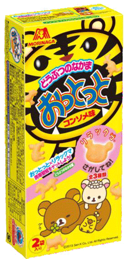 「おっとっと コンソメ味」箱、52g