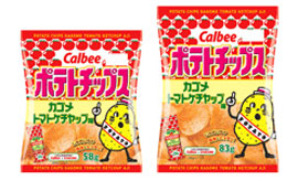 20131120calbee 「カゴメトマトケチャップ」58g、83g