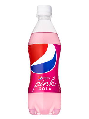 「ペプシ ピンクコーラ」490ml、140円(税別)