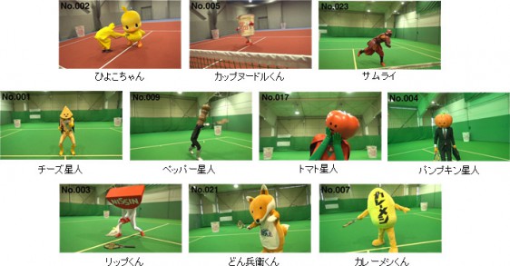 日清食品公式キャラクター試し打ち動画例